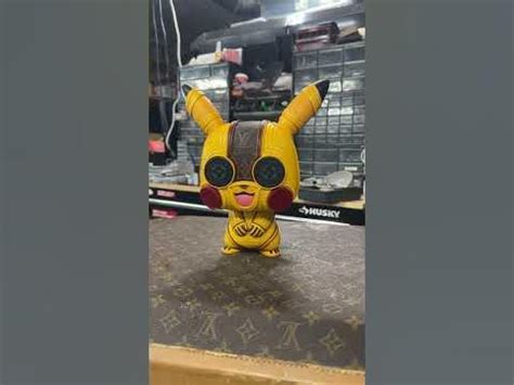 Louis Vuitton inspired Pikachu Pokémon called PikaLou by.